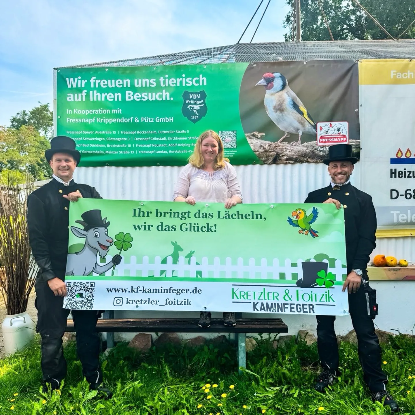 Banner Kleintierzoo Reilingen